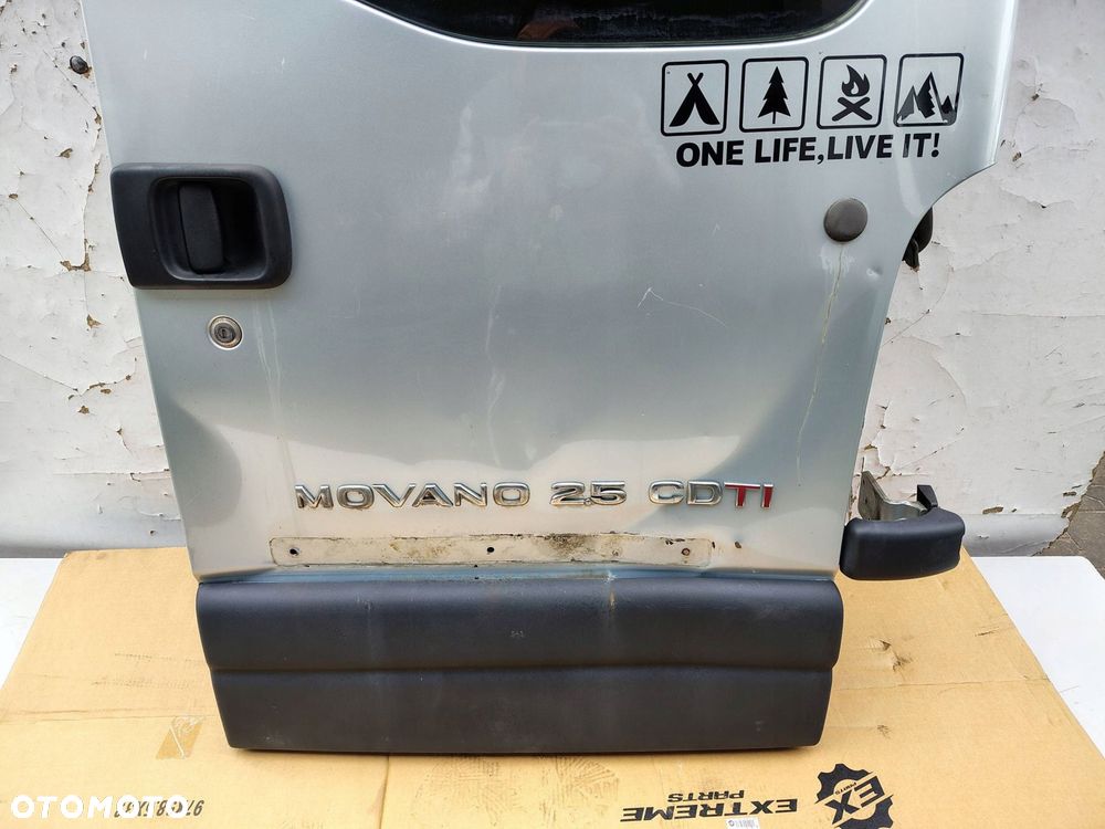 DRZWI SKRZYDEŁKOWE PRAWY TYŁ OPEL MOVANO A FL - 2