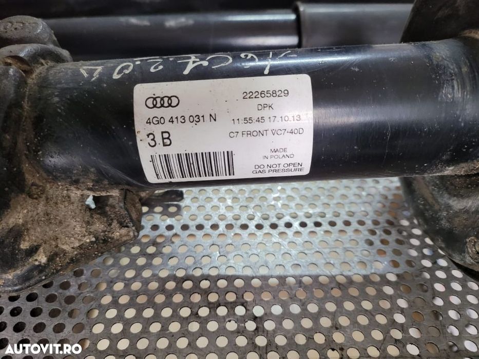 Ansamblu Telescop Arc Flansa Amortizor Fata Audi A6 C7 2.0 Tdi An 2012-2018 - 8