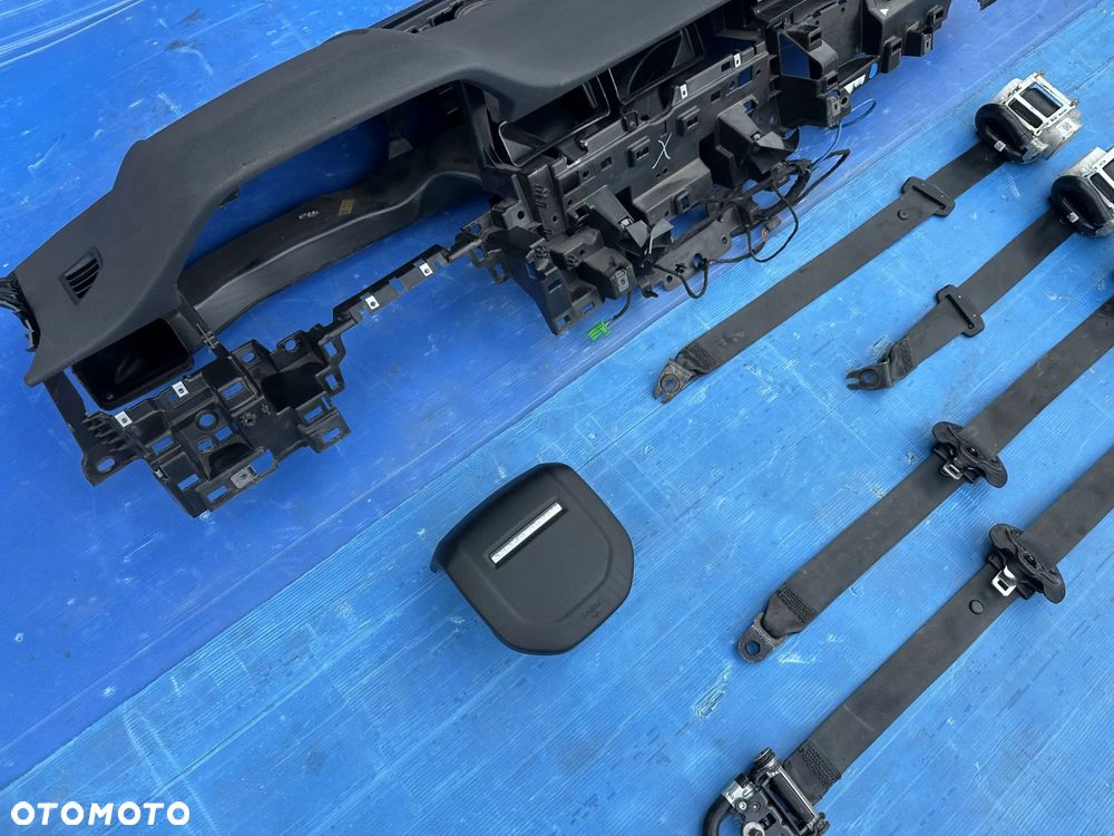 RANGE ROVER EVOQUE L551 ZESTAW DESKA ROZDZIELCZA PASY AIRBAG DEMONTAŻ ORYGINAŁ - 2