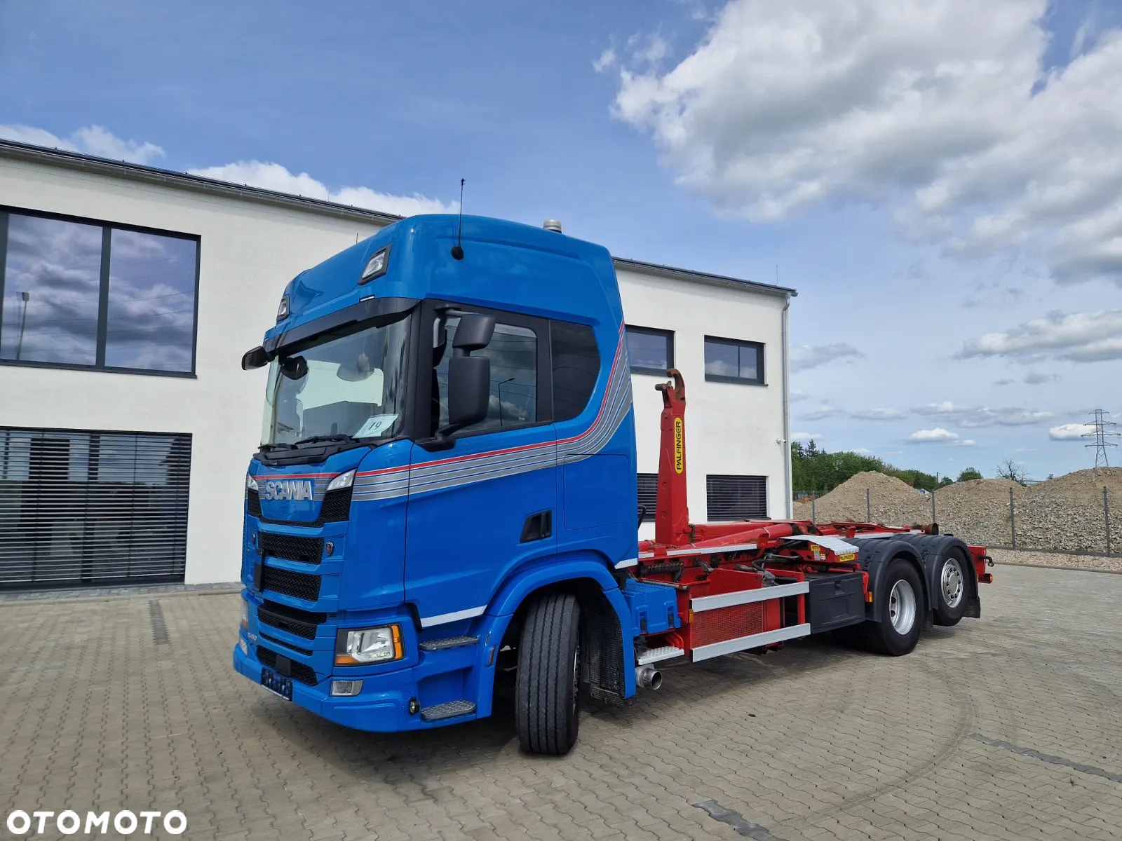 Scania R450/ HAKOWIEC PALFINGERA T20 - 31 MPA/ SKRĘTNA OŚ WLECZONA/ SERWIS NIEMCY - 6