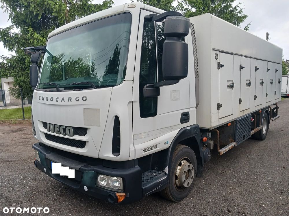 Mitsubishi Canter Fuso 9C18 2018r 299 tyś km Chłodnia Mroźnia Agregat CARRIER Supra 550 - 7