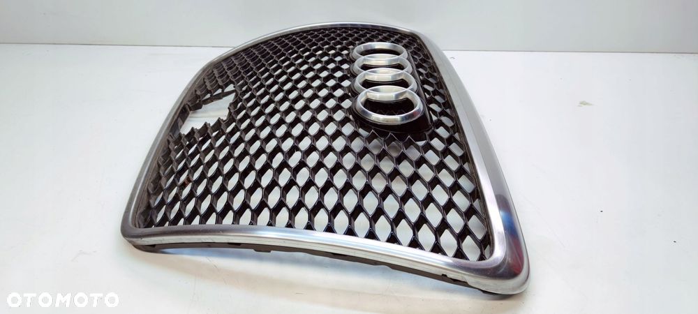 GRILL ATRAPA CHŁODNICY RADAR AUDI RS6 A6 C6 4F0853651AL 4F0853651AM - 7