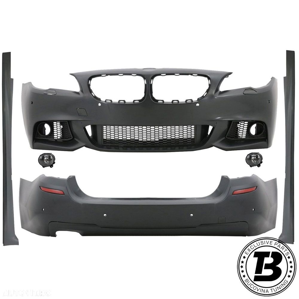 Pachet Exterior compatibil cu BMW Seria 5 F10 M-Tech Design - 1