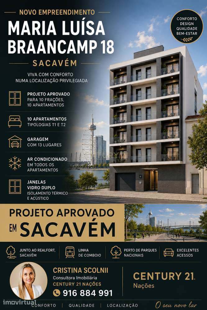 Terreno com Projecto Aprovado – Sacavém