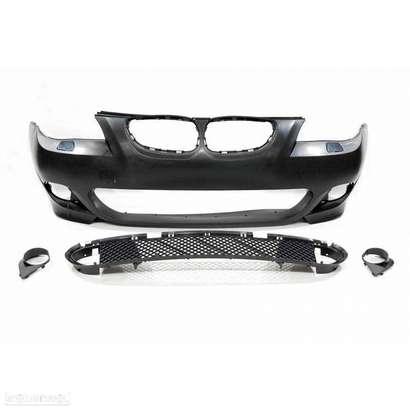 Para-choques Frontal BMW E60 / E61 2003-2010 Pack M look em plástico ABS - 1