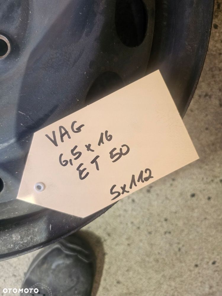 Felgi stalowe 16 5x112 ET50 1K0601027A Volkswagen - 4