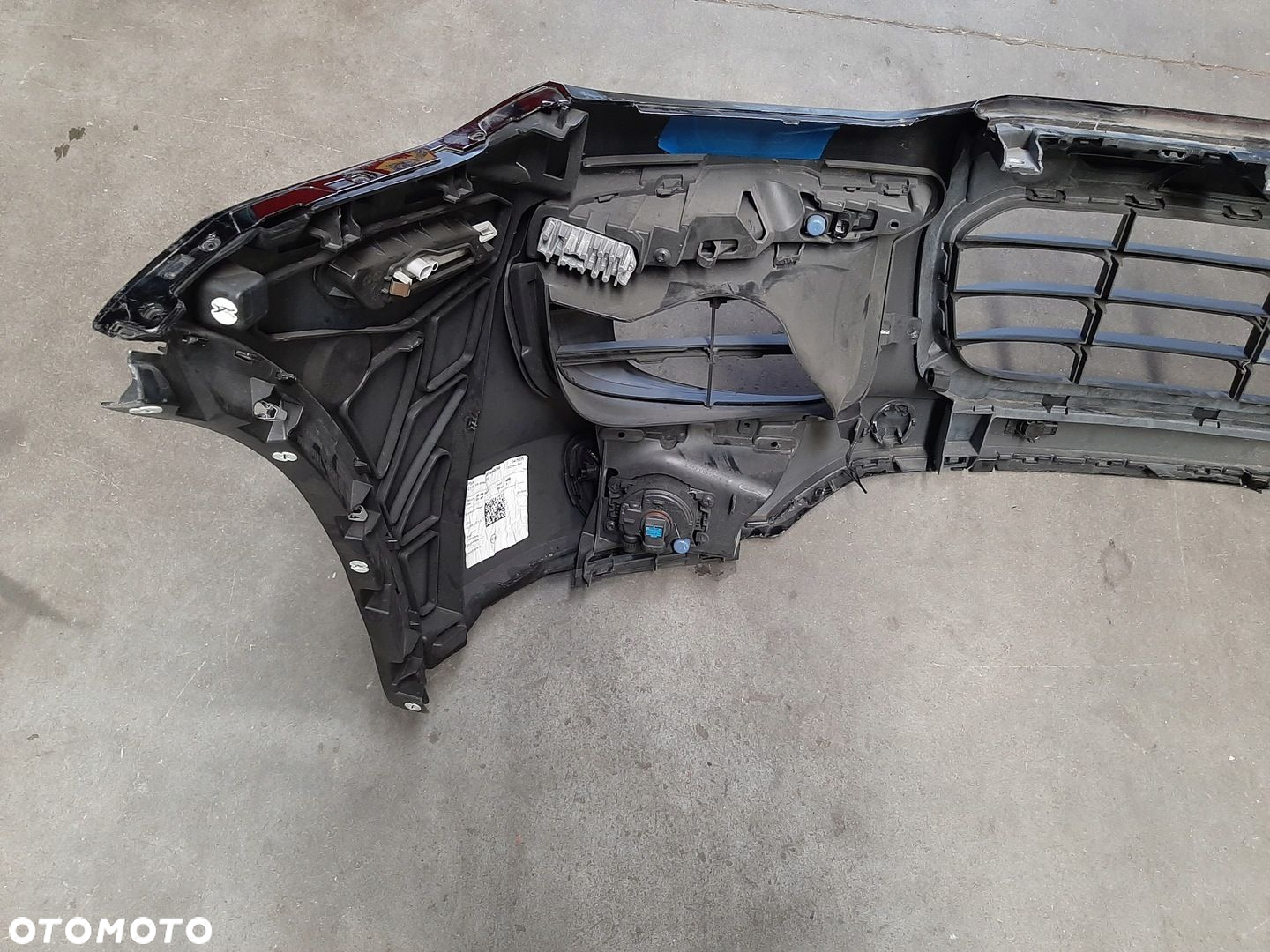 Porsche Cayenne E2 Zderzak Przedni Czarny 7P5807221D - 9