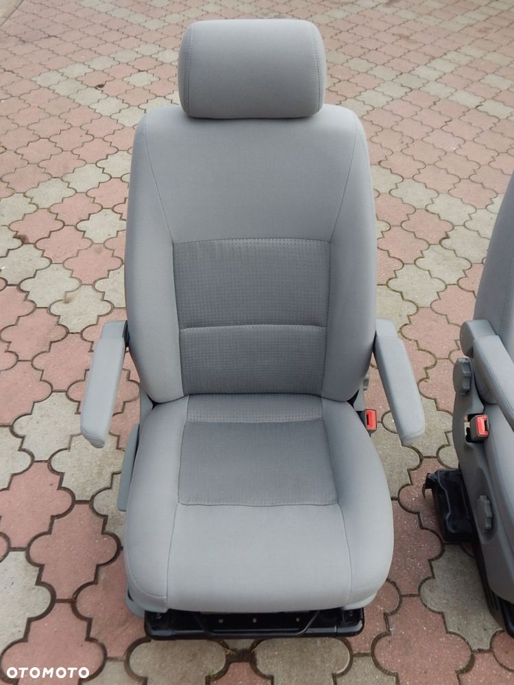 vw t5 t6 multivan fotel kierowcy pasażera prawy lewy przód komplet - 4