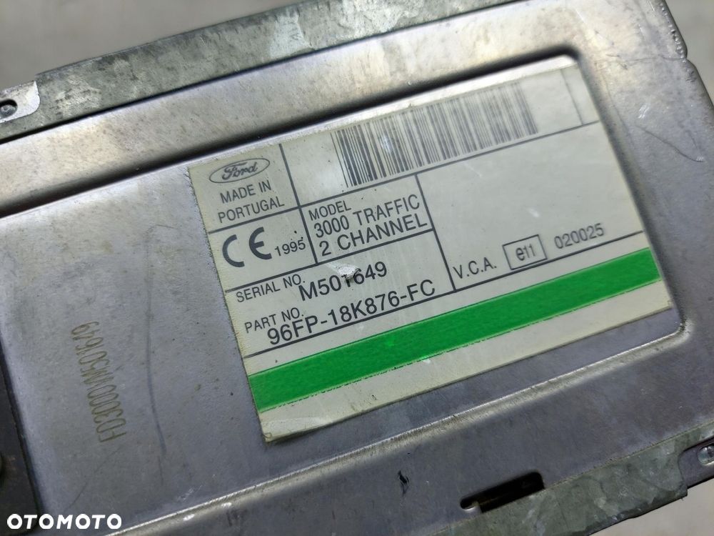 Ford Mondeo Mk Iii Radio Cd Kod - 5