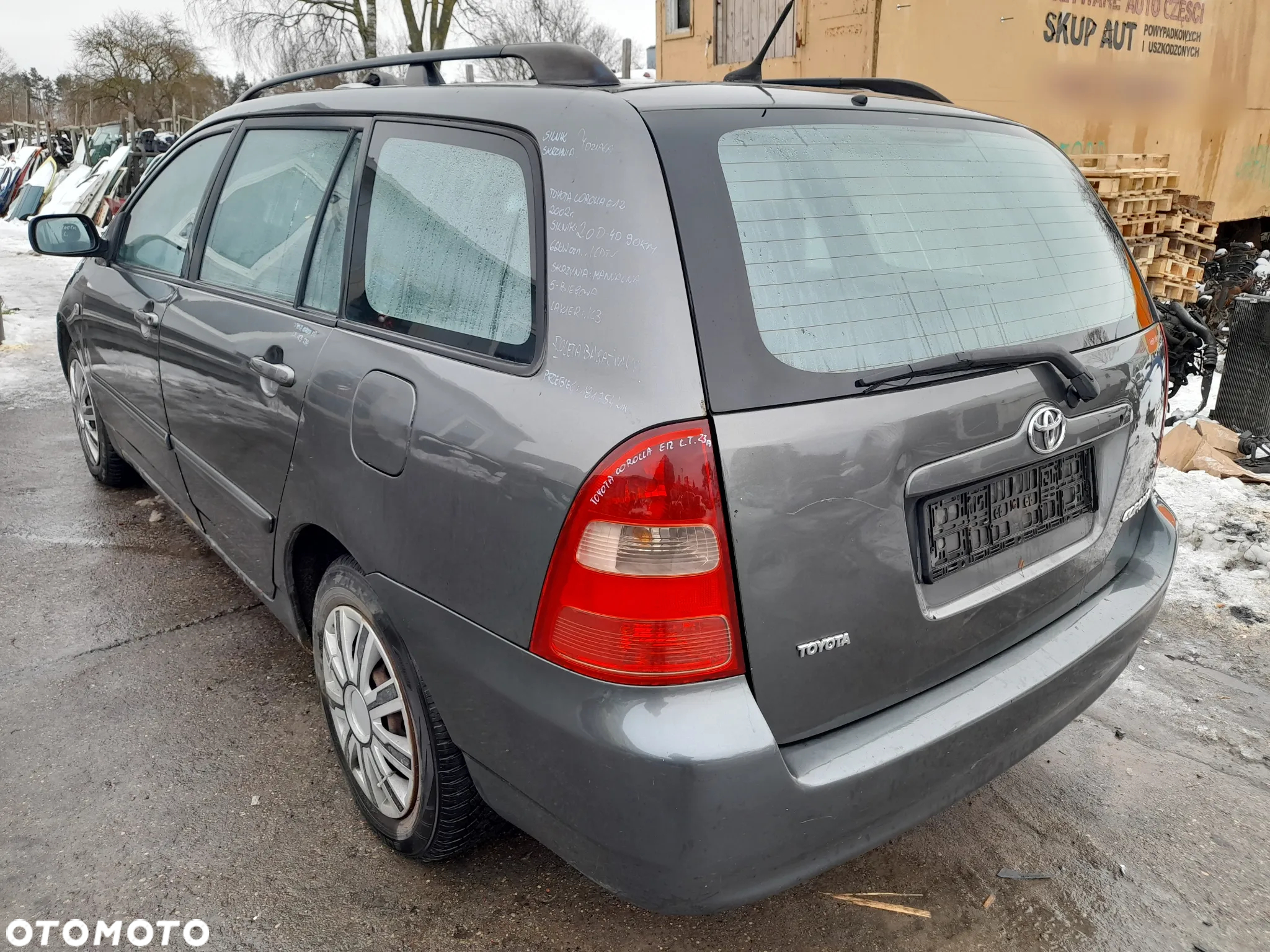 SILNIK 2.0 D-4D 90KM 66kW SŁUPEK 1CD-FTV TOYOTA COROLLA E12 - 14
