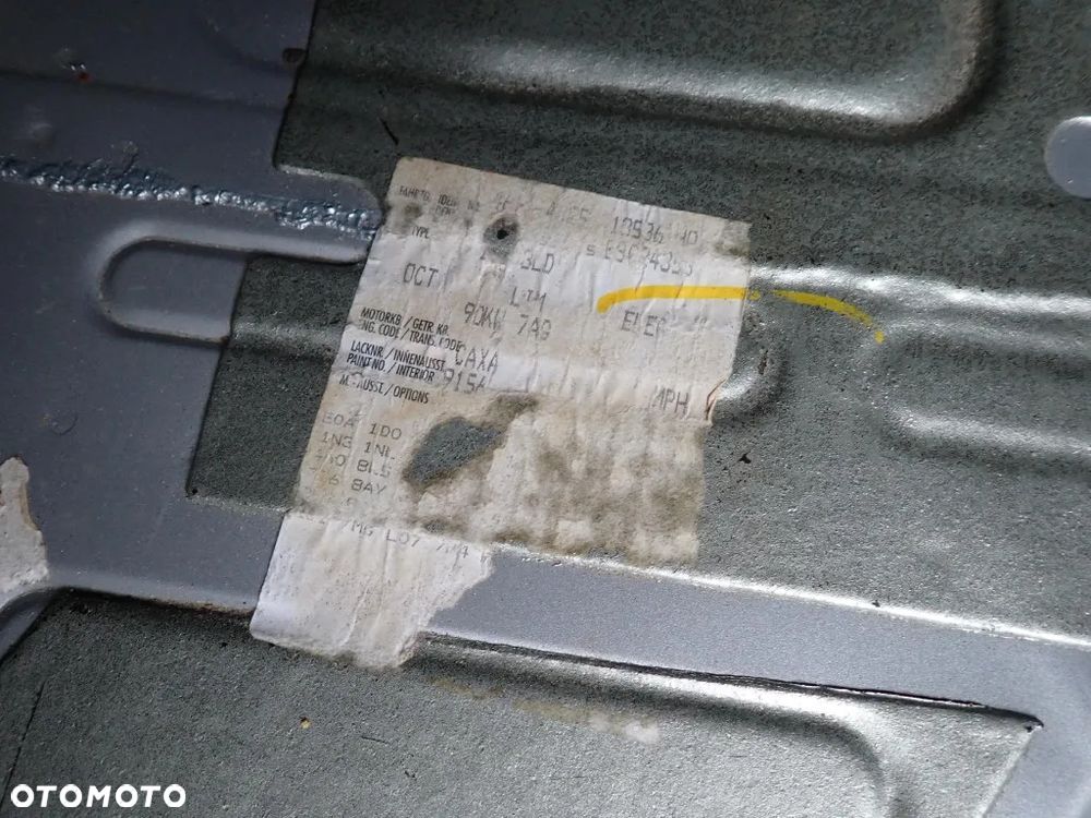 CZĘŚCI - Skoda Octavia II 1,4 TSI CAXA 122KM FILM LIFT HB AT MPH lakier 9156 INDEX - 9681 - 9