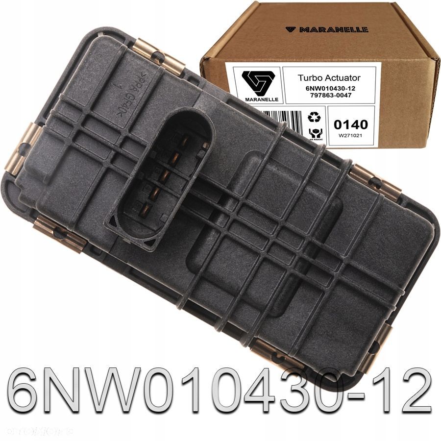Nastawnik sterownik 6NW010430-12, 797863-0047 turbiny BMW: X4 X3 1 2 3 4 5 - 2.0d - 3