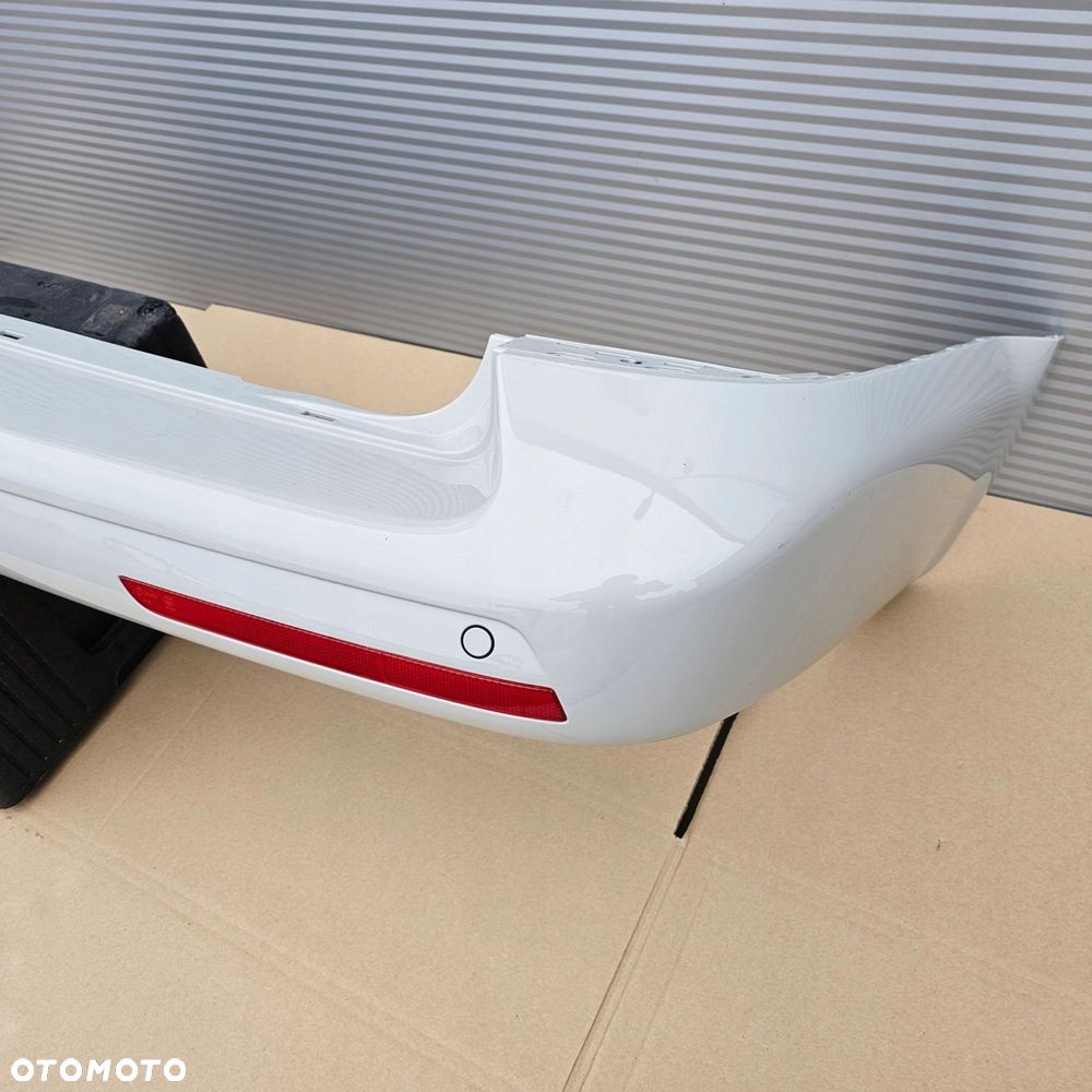 VW T5 LIFT T6 zderzak tył biały LB9A PDC IDEALNY - 3