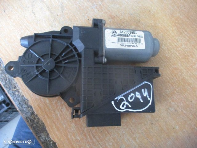 Motor Elevador Vidro 6Y2959801 440774E 401355A VW POLO 2006 1.4TDI 70CV 5P CINZA FD VW POLO 2007 1.4 TDI 75CV 3P CINZA FD VW POLO 4 9N FASE 2 2006 1.2 64CV 5P CINZA FD - 4