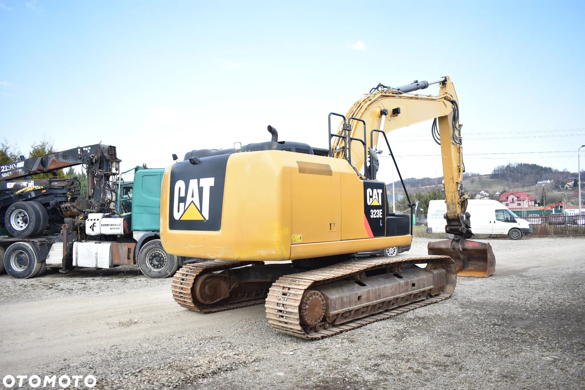 Caterpillar 323 EL Koparka gąsienicowa 23 T/ Szybkozłącze/ skarpówka/ Sprowadzona ! Stan bardzo dobry ! - 7