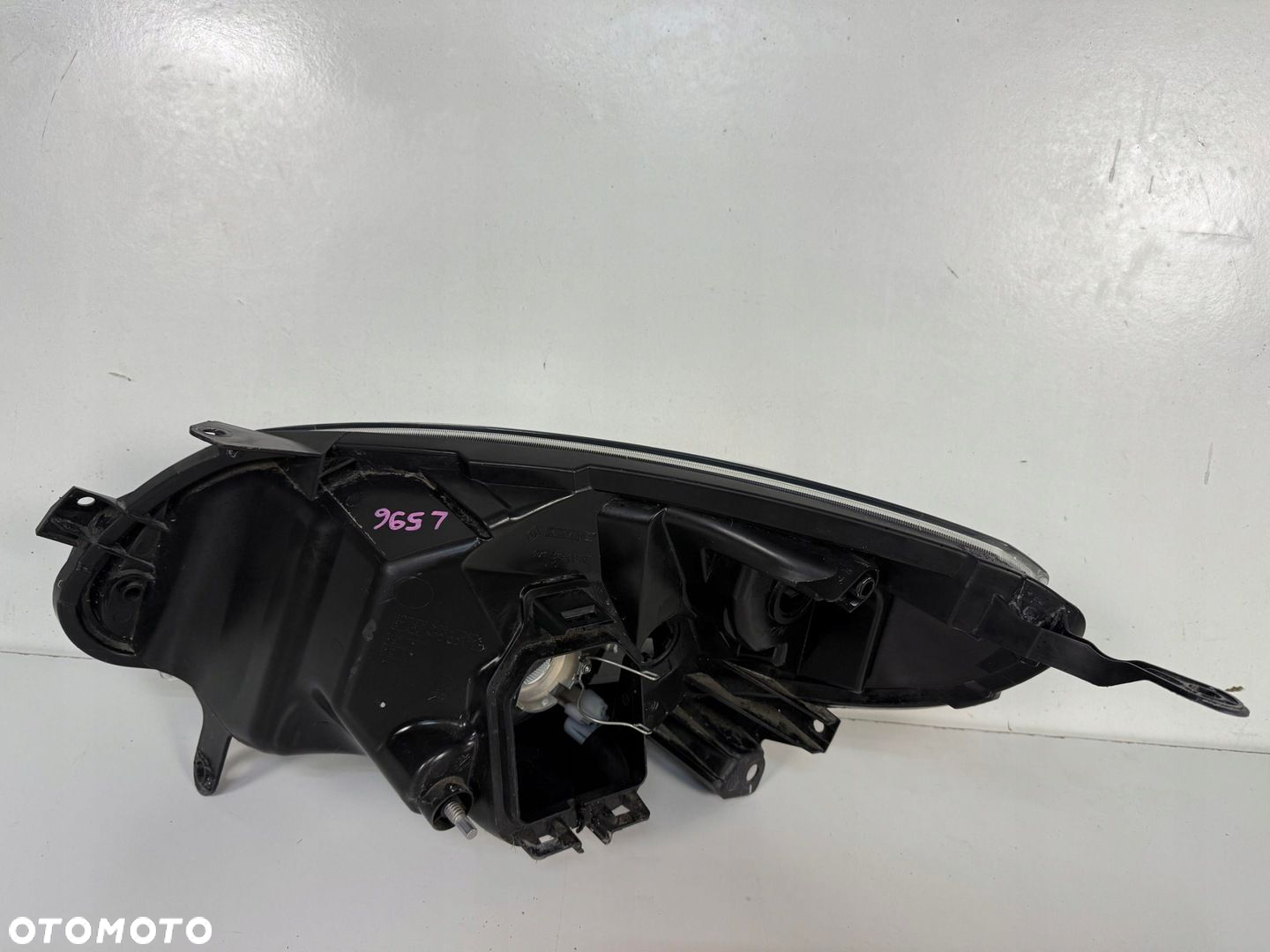 LAMPA PRZOD PRZEDNIA PRAWA RENAULT TWINGO II 2 2007- CZARNA GT EUROPA CALA - 9