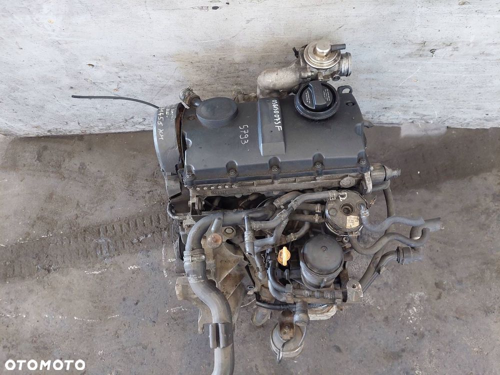 SILNIK DIESEL + UKŁAD WTRYSKOWY + TURBINA VW PASSAT B5 AJM WYPRZEDAŻ - 6