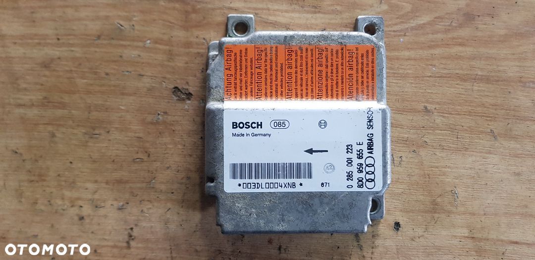 AUDI A4 B5 MODUŁ SENSOR AIRBAG 8D0959655E - 1