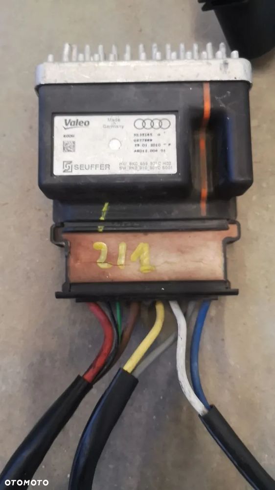MODUŁ WENTYLATORA AUDI A4 S4 B8 A5 S5 8T - 6