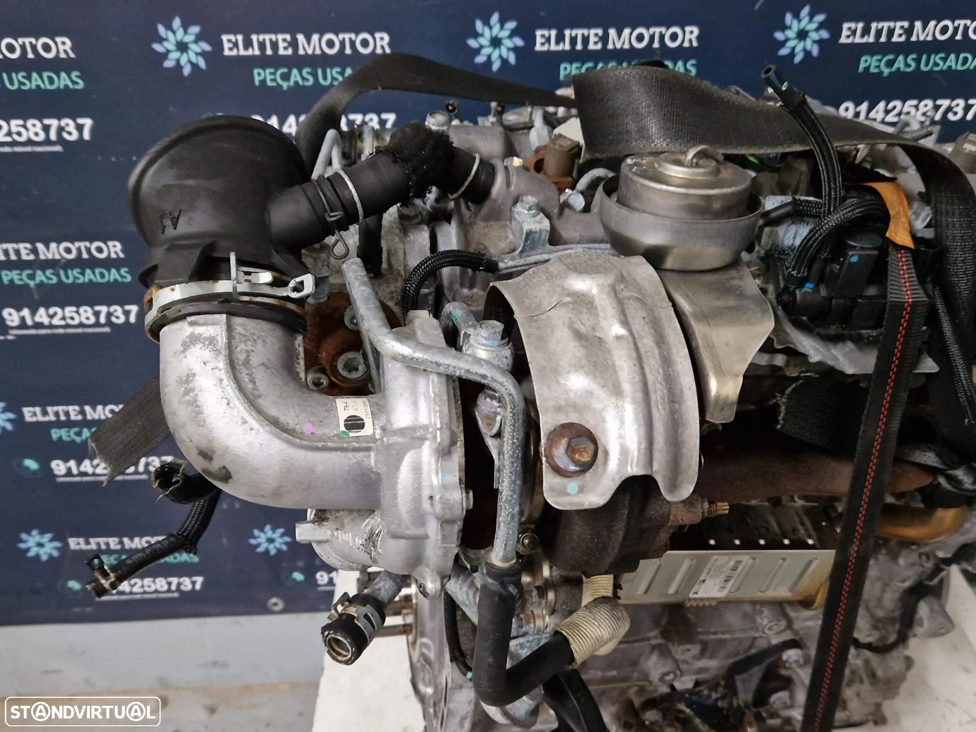 Motor usado 1AD-FTV TOYOTA COROLLA VERSO 2.0 D4D 126CV 2011 AVENSIS T270 T27 AURIS - 12