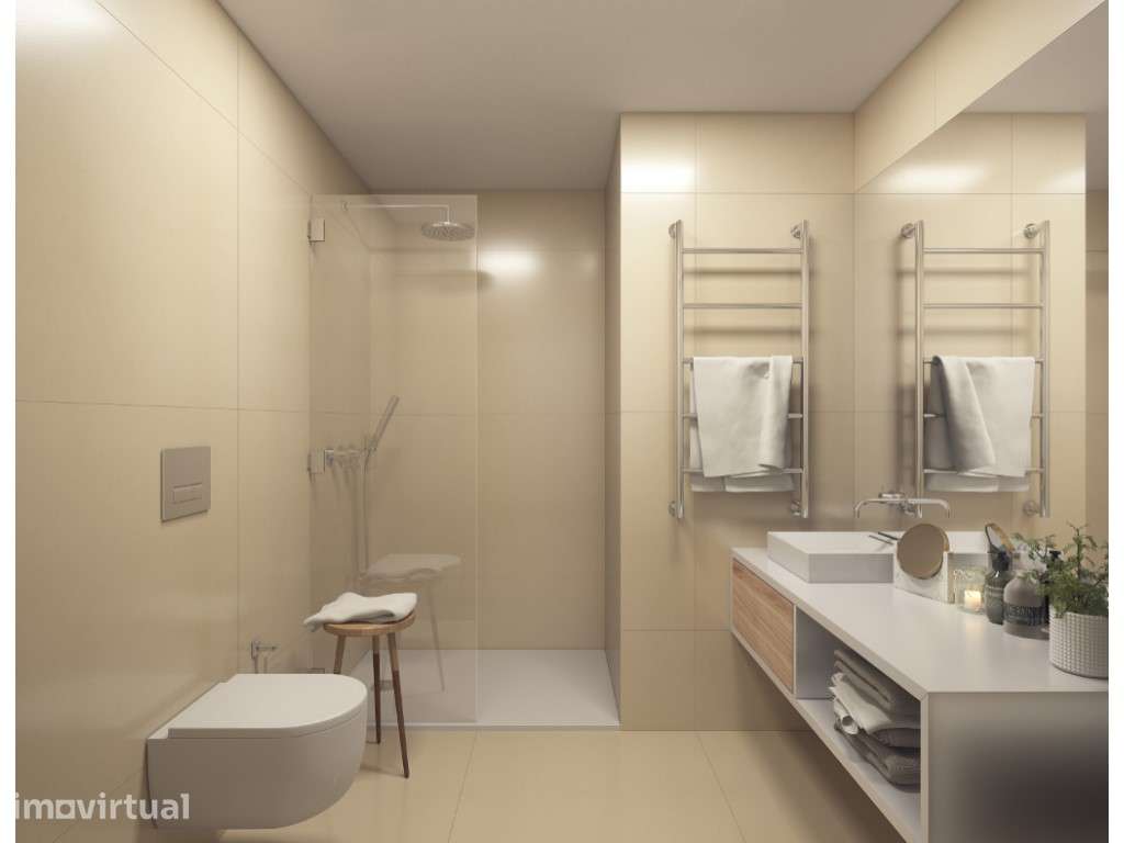 Apartamento T1, novo, com garagem, no Prelada Gardens, Porto - Grande imagem: 4/18