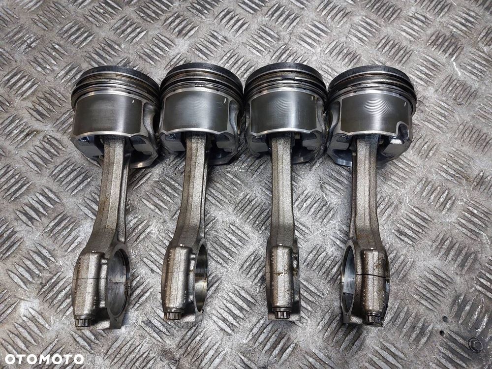 TŁOK + KORBOWÓD KOMPLET VOLKSWAGEN PASSAT B6 2.0 TDI BKP - 1