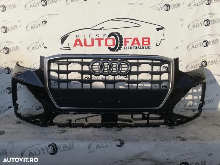 Bara fata Audi Q2 Facelift an 2020-2021-2022-2023-2024 Gauri pentru 4 senzori si spalatoare faruri - 1