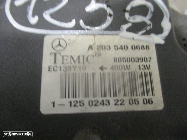 Ventilador W2035400688 MERCEDES W203 2000 C220 Cdi 0P ORIGINAL - 4