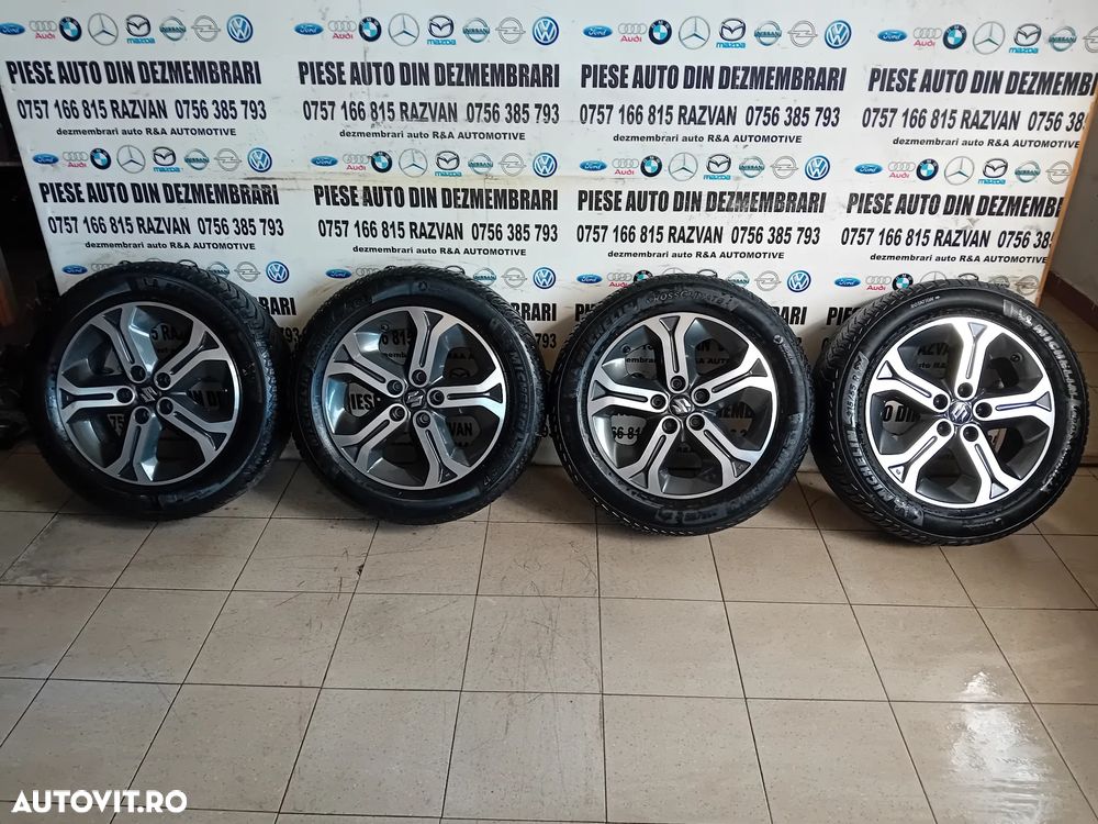 Jante Suzuki Vitara 215/55R17 Anvelope Michelin Dot 3621 5x114.3 Model 2015-2020 Originale Mazda - 2