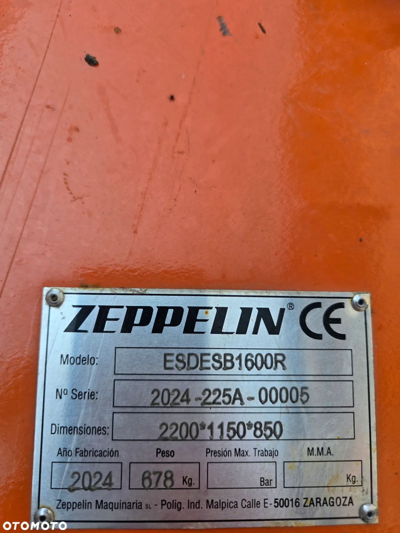 Inny ZEPPELIN  ESDESB1600R - 2