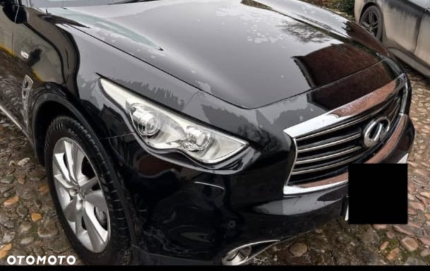INFINITI QX70 FX II LIFT FX30D MASKA ZDERZAK PRZÓD BŁOTNIKI LAMPY KOMPLETNY PRZÓD - 2