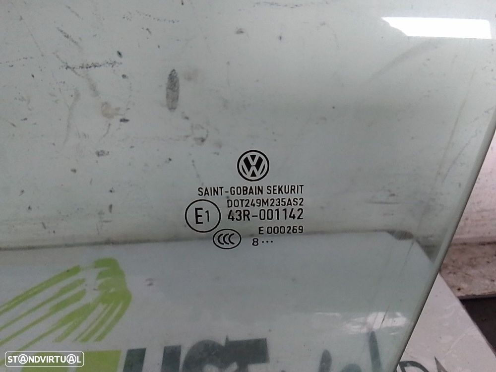 Vidro Porta Fr Esq Volkswagen Polo (9N_) - 2