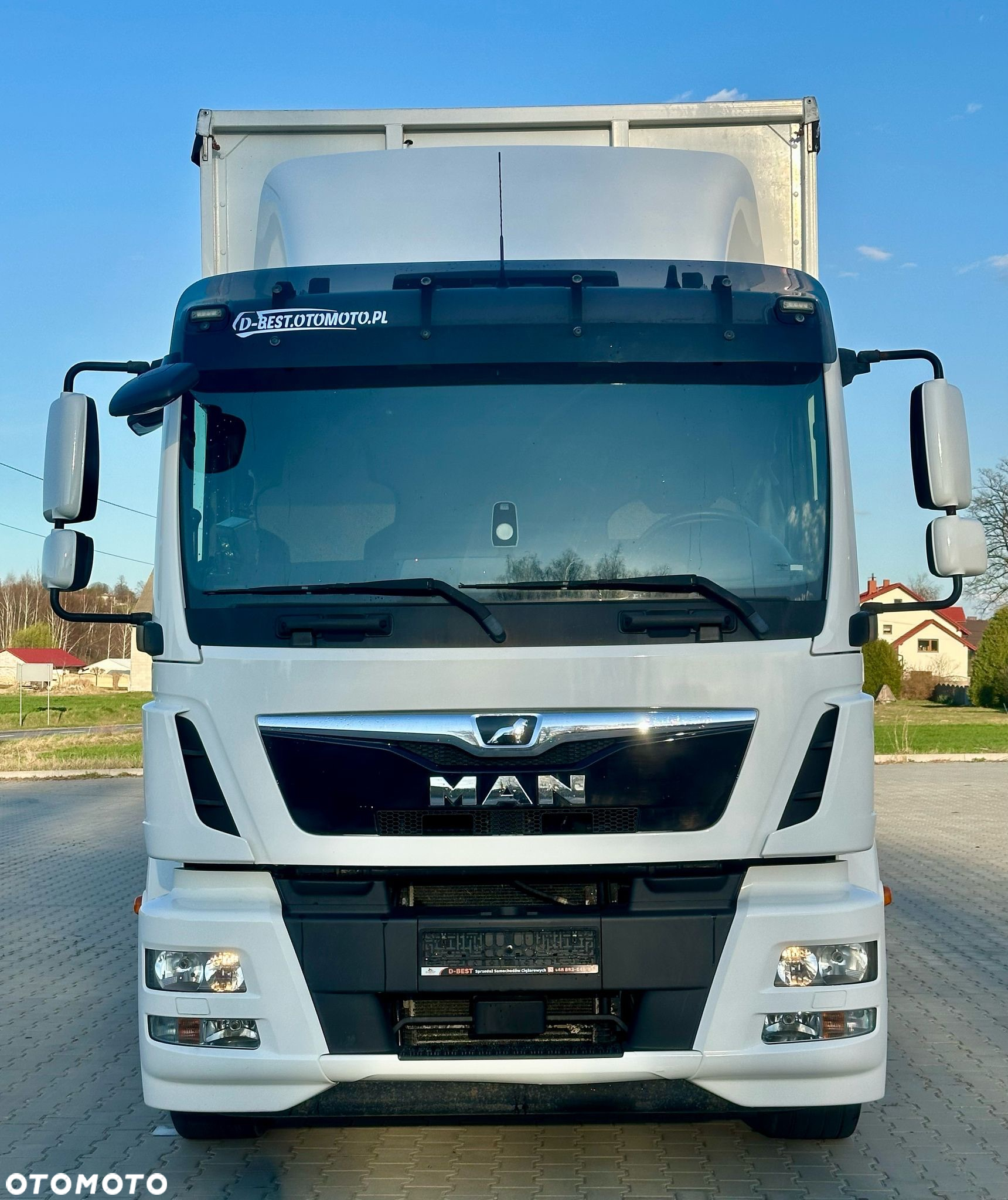 MAN TGM 18.290 / FIRANKA / WINDA / 22 EUROPALETY / AUTOMAT / SYPIALKA / 9 059 KG ŁADOWNOŚCI / NISKI PRZEBIEG / ZSUWANY DACH / EURO 6 - 7