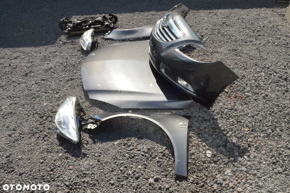 Zderzak maska błotnik lampa chłodnice  komplet przód opel insignia a - 4