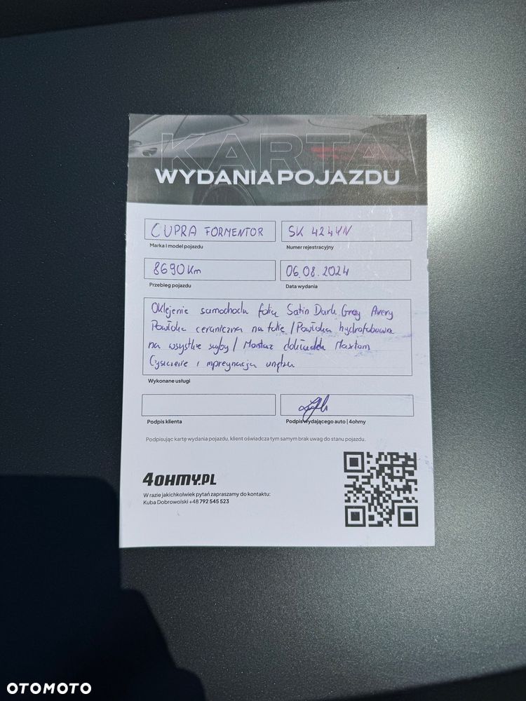Cupra Formentor 2.0 TSI 4Drive VZ DSG - 28