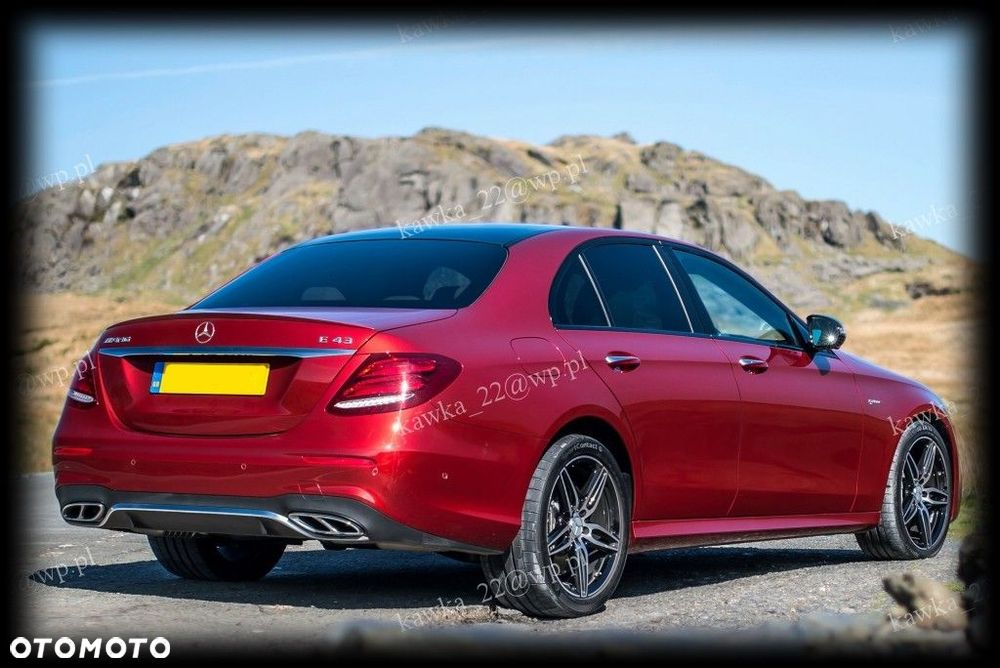 MERCEDES W213 SPOILER LOTKA NA KLAPĘ AMG PODKŁAD! - 11