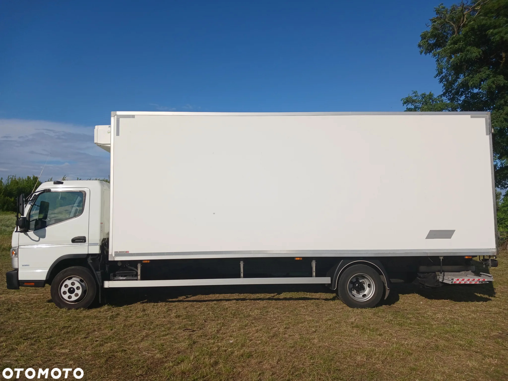 Mitsubishi Canter Fuso 9C18 180 KM Izoterma Chłodnia Mroźnia 2019r SALON 12 E pal Winda UDT - 15