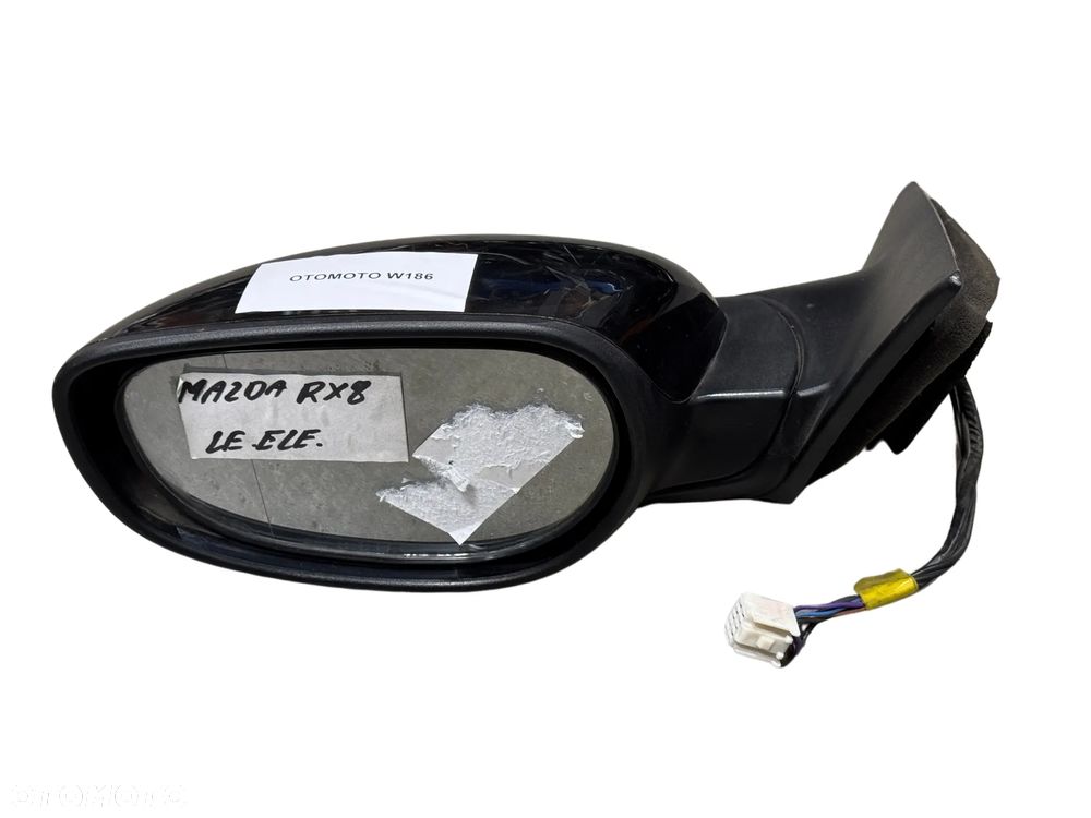MAZDA	RX8 RX-8		LUSTERKO ZEWNĘTRZNE LEWE ELEKTRYCZNE 	UŻYWANE	OE	012218