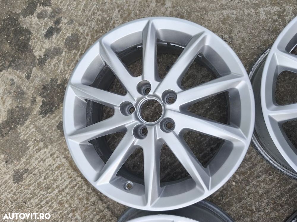 Jante Aliaj Originale Seat Ibiza R15 5x100  VW Polo, Skoda Fabia - 6