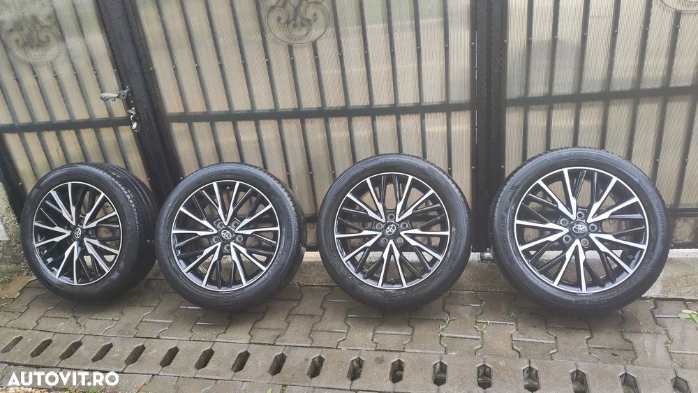 Jante aliaj(cu anvelope vara) originale Toyota CHR - 5