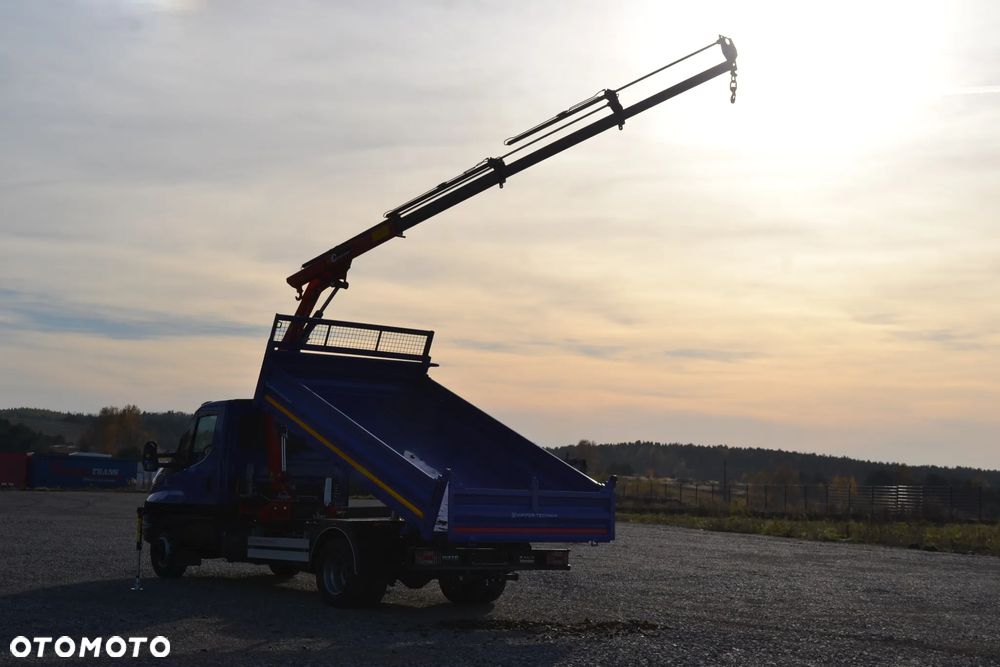 Iveco Daily 72C18 70C18 Nowy 3-stronny WYWROT Kiper Wywrotka Nowy HDS Żuraw HC 45A3 Dźwig Fassi F40 - 24