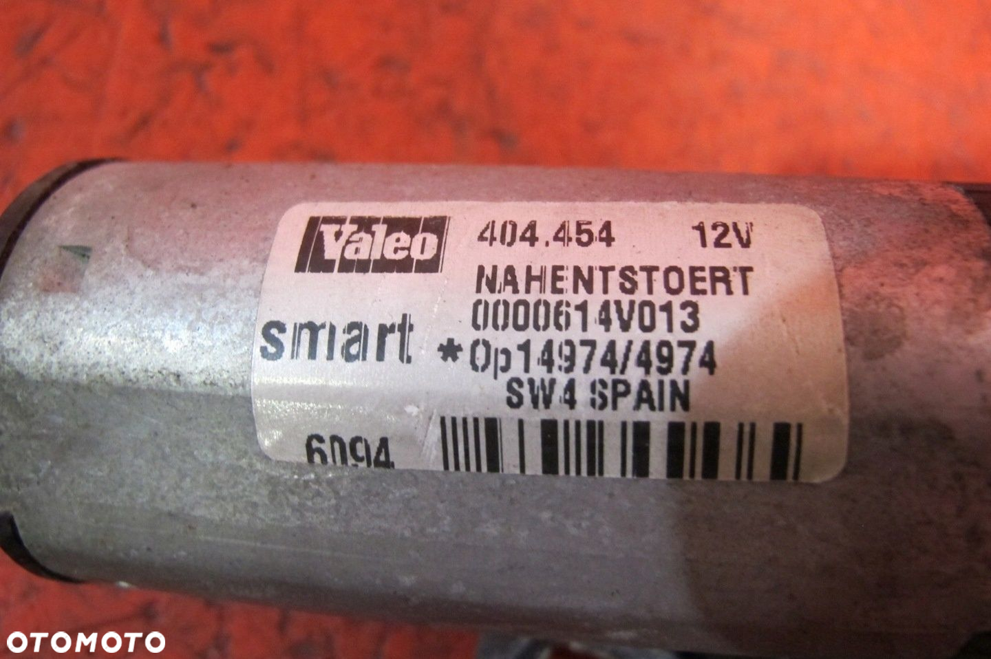 SMART ForTwo 450 SILNICZEK WYCIERACZKI TYŁ TYLNY 0000614V013 - 4