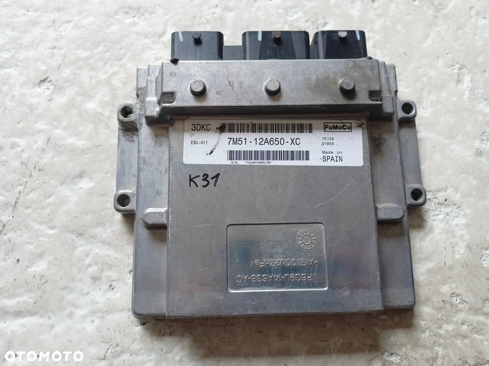 KOMPUTER STEROWNIK SILNIKA FORD 7M51-12A650-XC