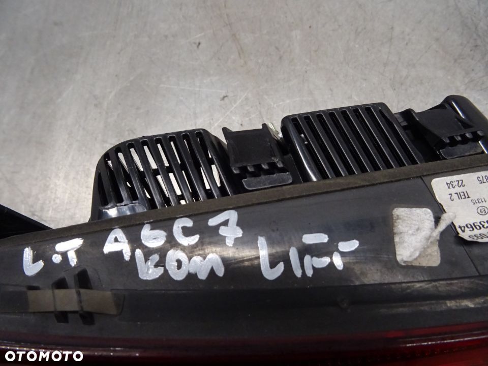 AUDI A6 C7 LIFT 14-18 KOMBI LAMPA TYLNA TYŁ PRAWA W KLAPĘ - 3