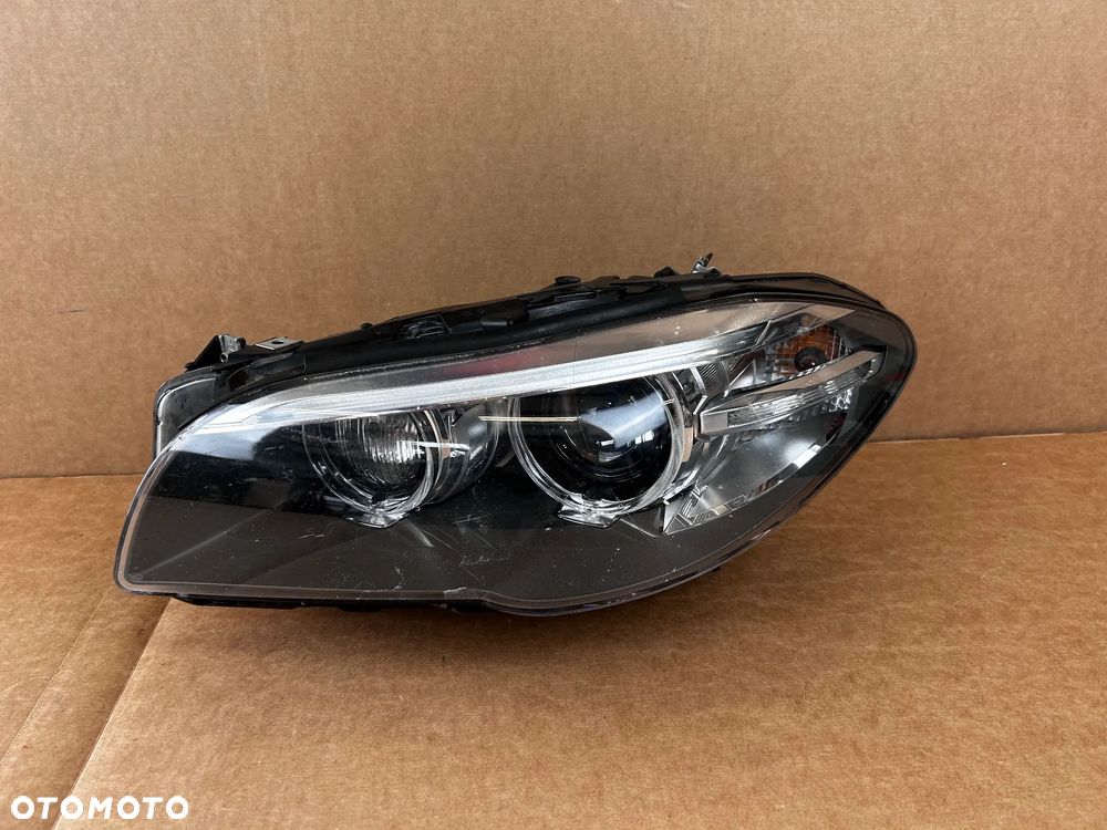Bmw f10 f11 5 bi-xenon LIFT LCI  7460601-01 LAMPA REFLEKTOR PRZÓD PRZEDNIA PRZEDNI LEWA LEWY - 1