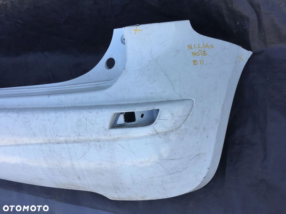 NISSAN NOTE E11 2006- ZDERZAK TYLNY TYŁ - 4