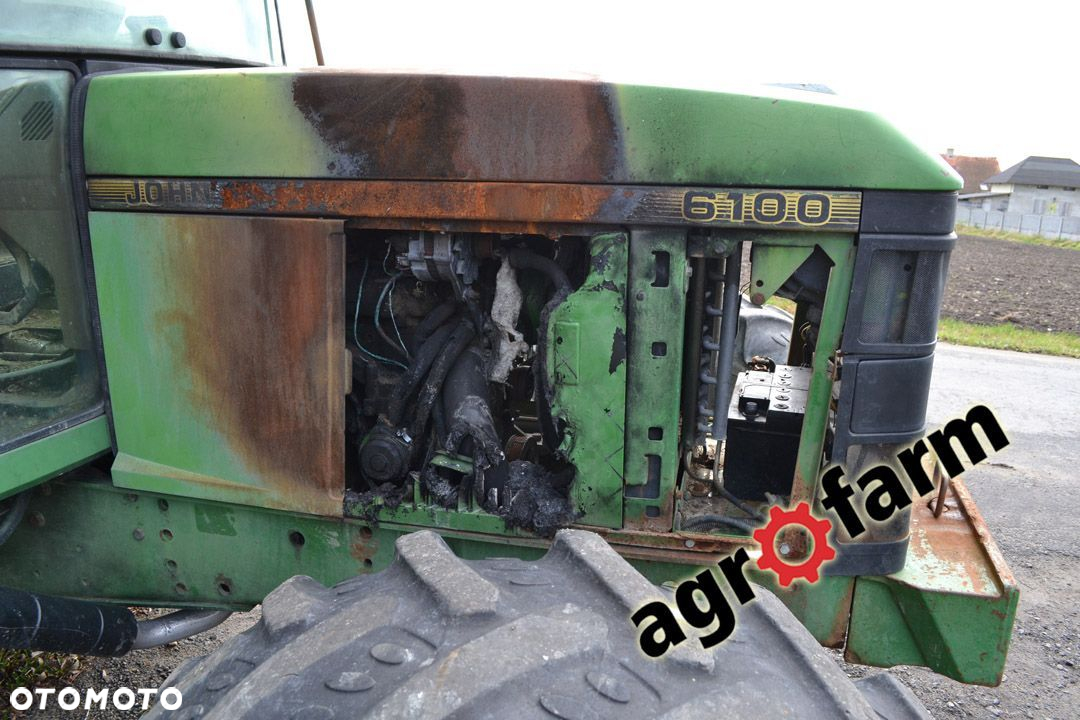 John Deere części używane 6100 6200 6300 6400 silnik most skrzynia zwolnica tryb zębatka koło zębate - 2