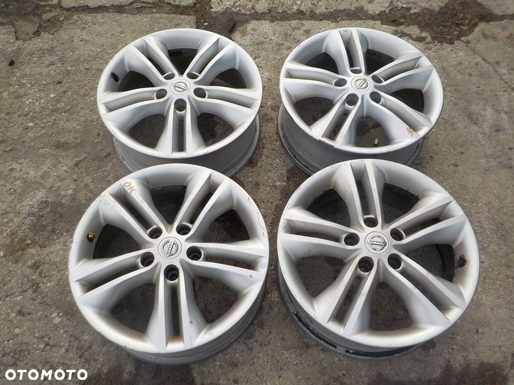 NISSAN QASHQAI J10 JUKE FELGI ALUMINIOWE R17 5x114.3 - 1