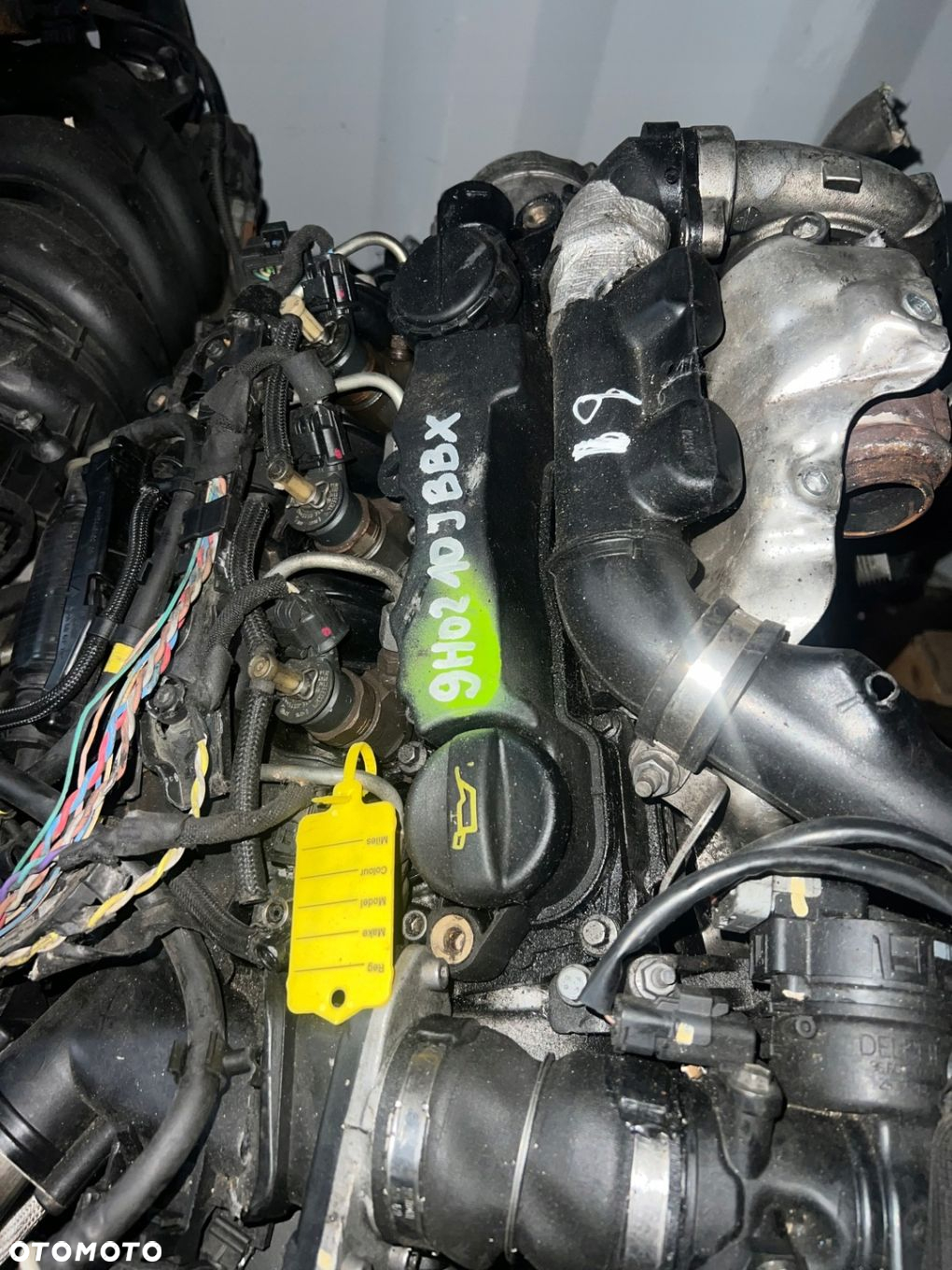 PEUGEOT CITROEN SILNIK MOTOR 1.6 HDI 9H02 10JBBX CAŁKOWICIE KOMPLETNY - 2