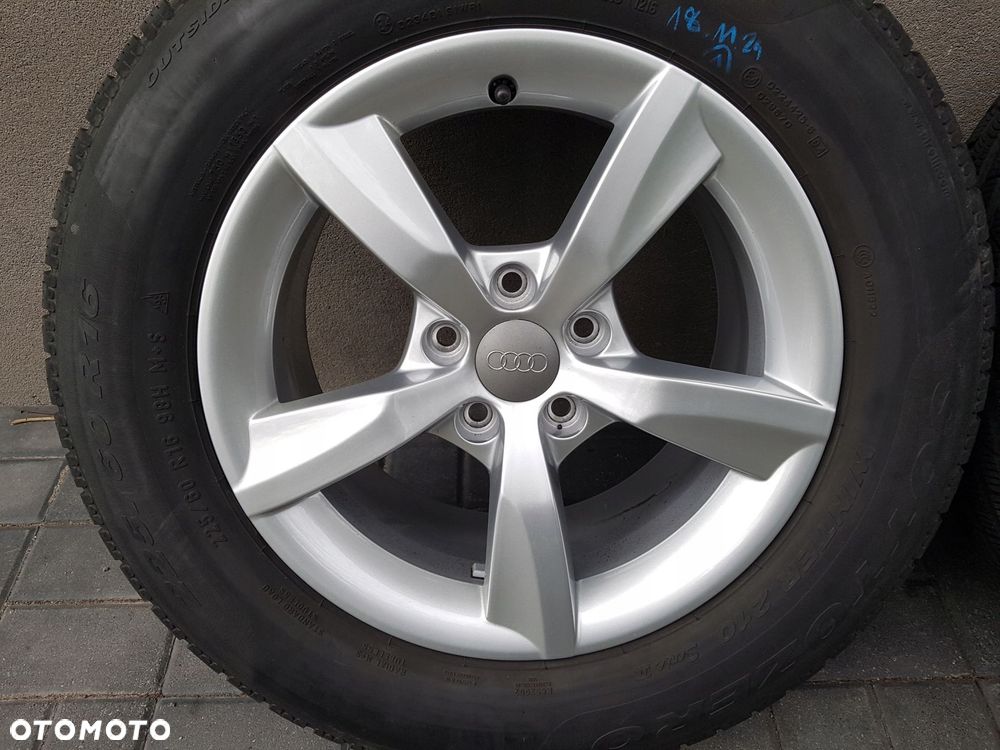audi a6 c7 koła zimowe felga felgi 225/60/16 4g0071496 pirelli - 2